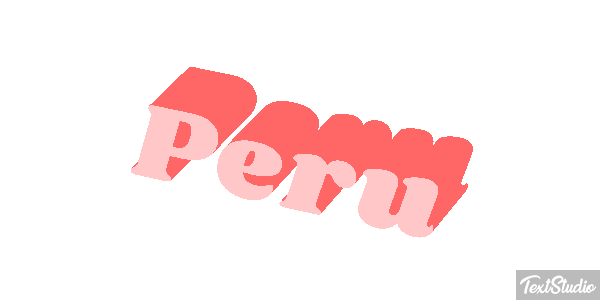 Peru Text effect