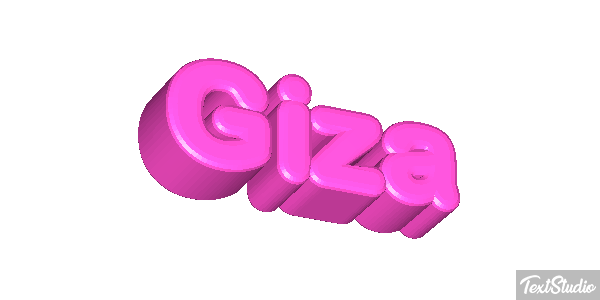 Giza Efekt tekstowy