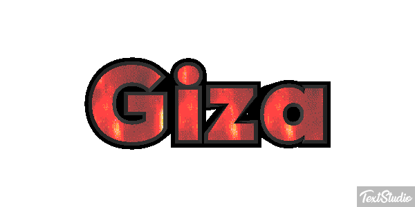 Giza Efekt tekstowy