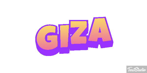 Giza Efekt tekstowy