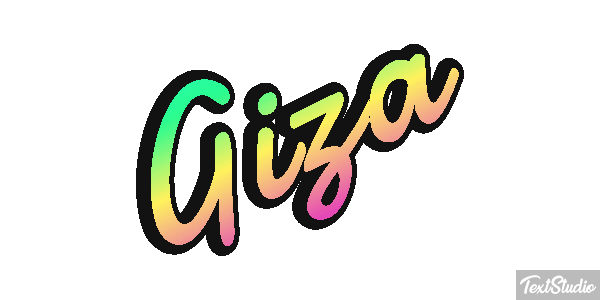 Giza Efekt tekstowy