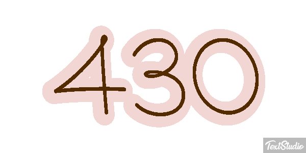 430 Efeito do texto