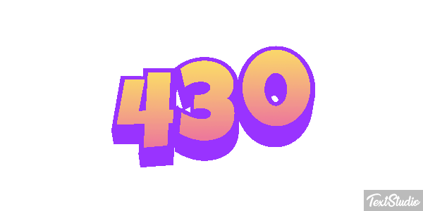 430 Efeito do texto