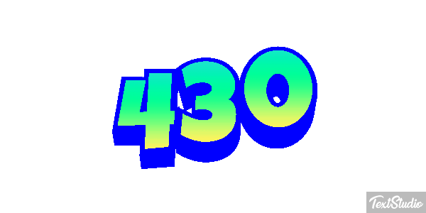 430 Efeito do texto
