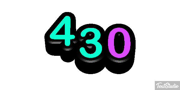 430 Efeito do texto