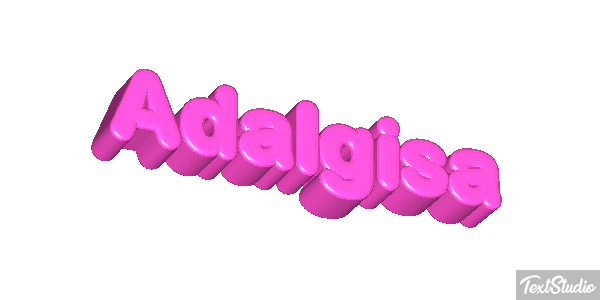 Adalgisa Text effect