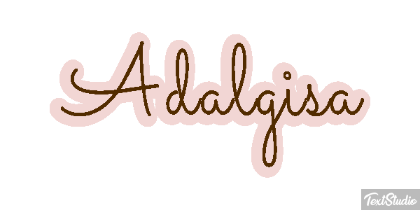 Adalgisa Text effect