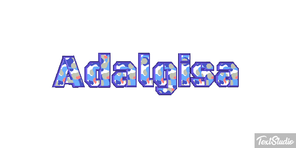 Adalgisa Text effect
