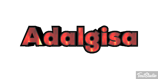 Adalgisa Text effect