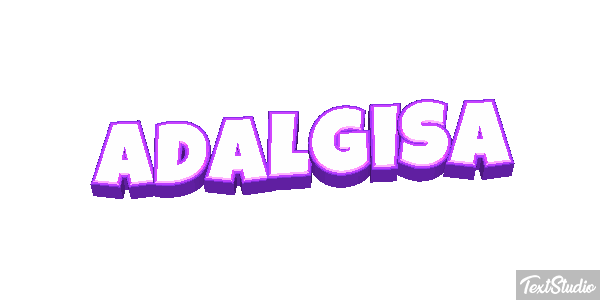 Adalgisa Text effect