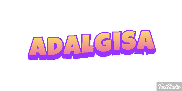 Adalgisa Text effect