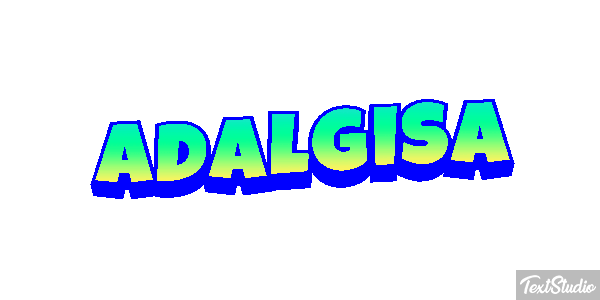 Adalgisa Text effect