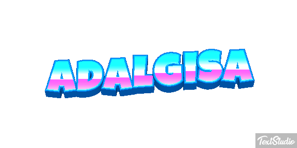 Adalgisa Text effect