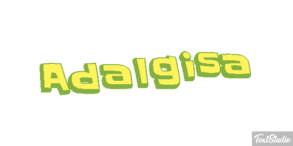 Adalgisa Text effect