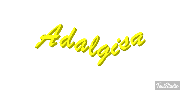 Adalgisa Text effect