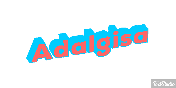 Adalgisa Text effect