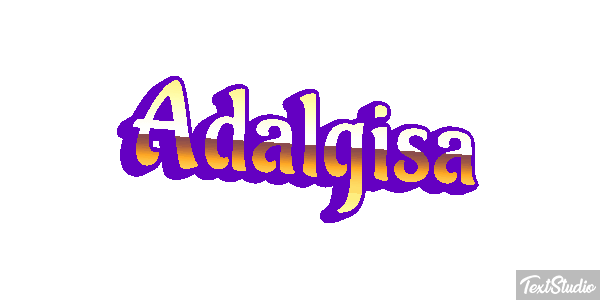 Adalgisa Text effect