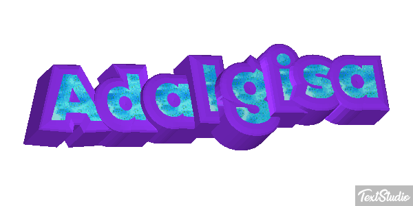 Adalgisa Text effect