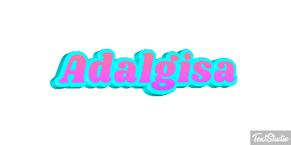 Adalgisa Text effect