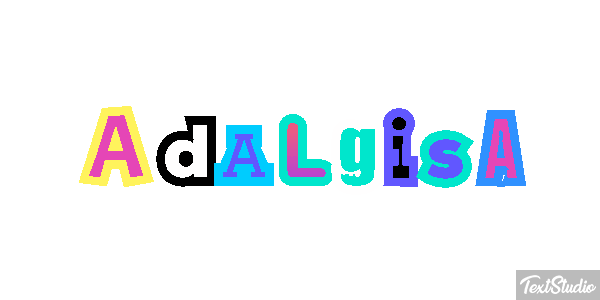 Adalgisa Text effect