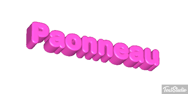 Paonneau Effet de texte