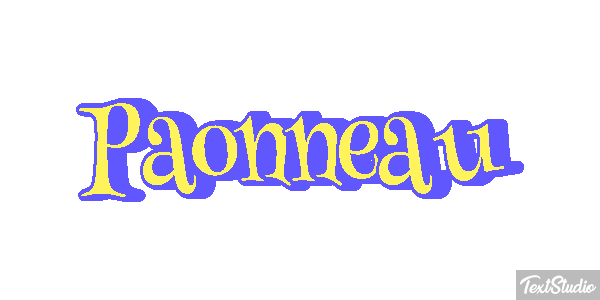 Paonneau Effet de texte