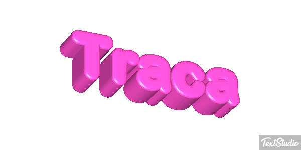 Traça Tekst effect