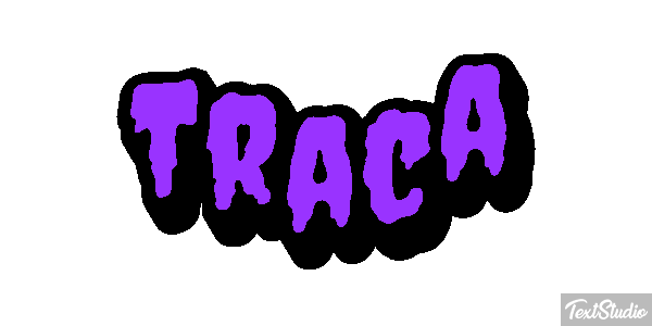 Traça Tekst effect