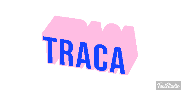 Traça Tekst effect