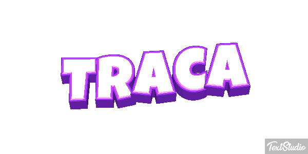Traça Tekst effect