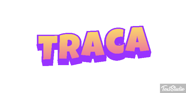 Traça Tekst effect