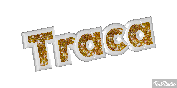Traça Tekst effect