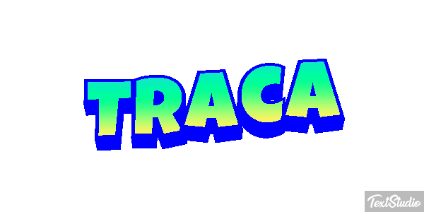 Traça Tekst effect