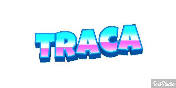 Traça Tekst effect