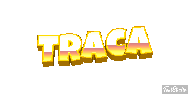 Traça Tekst effect