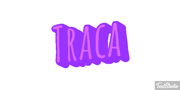Traça Tekst effect