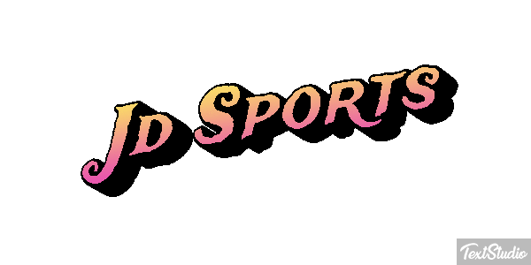 Jd Sports Tekst effect