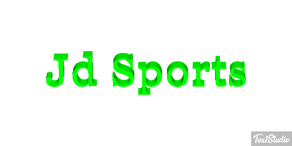 Jd Sports Tekst effect