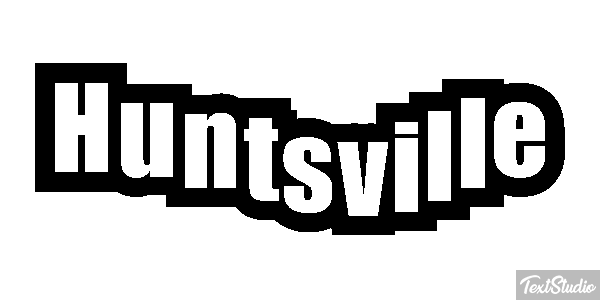 Huntsville Effetto testo