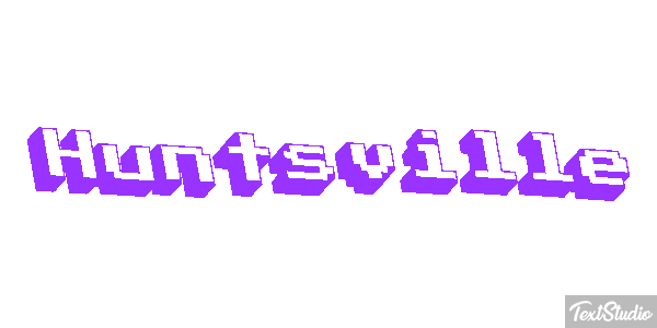 Huntsville Effetto testo