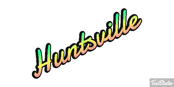 Huntsville Effetto testo