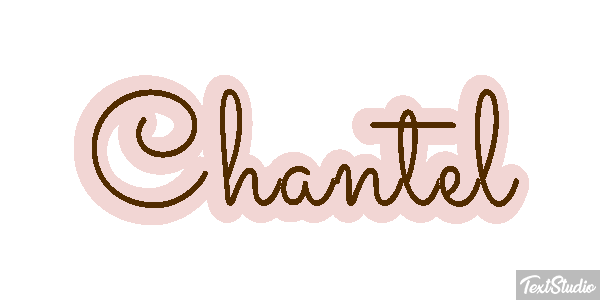 Chantel Efeito do texto