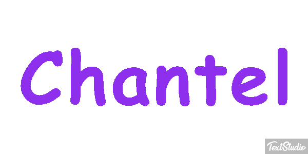 Chantel Efeito do texto