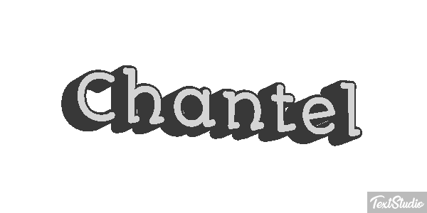 Chantel Efeito do texto
