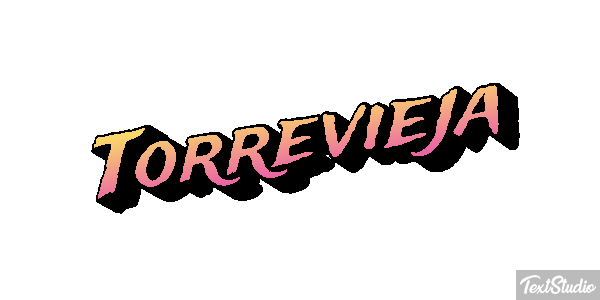 Torrevieja Effet de texte