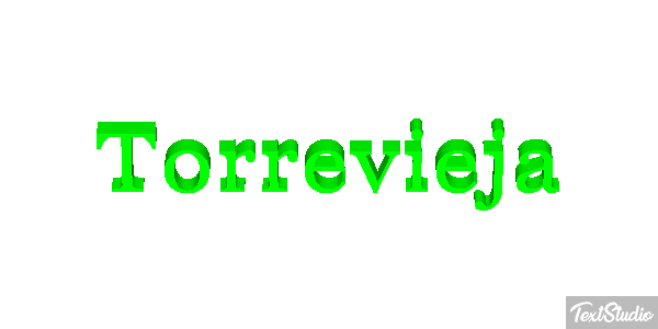 Torrevieja Effet de texte