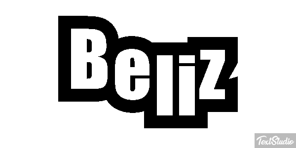 Beliz テキスト効果