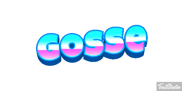 Gosse Effet de texte