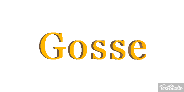 Gosse Effet de texte