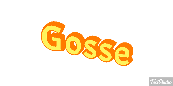 Gosse Effet de texte